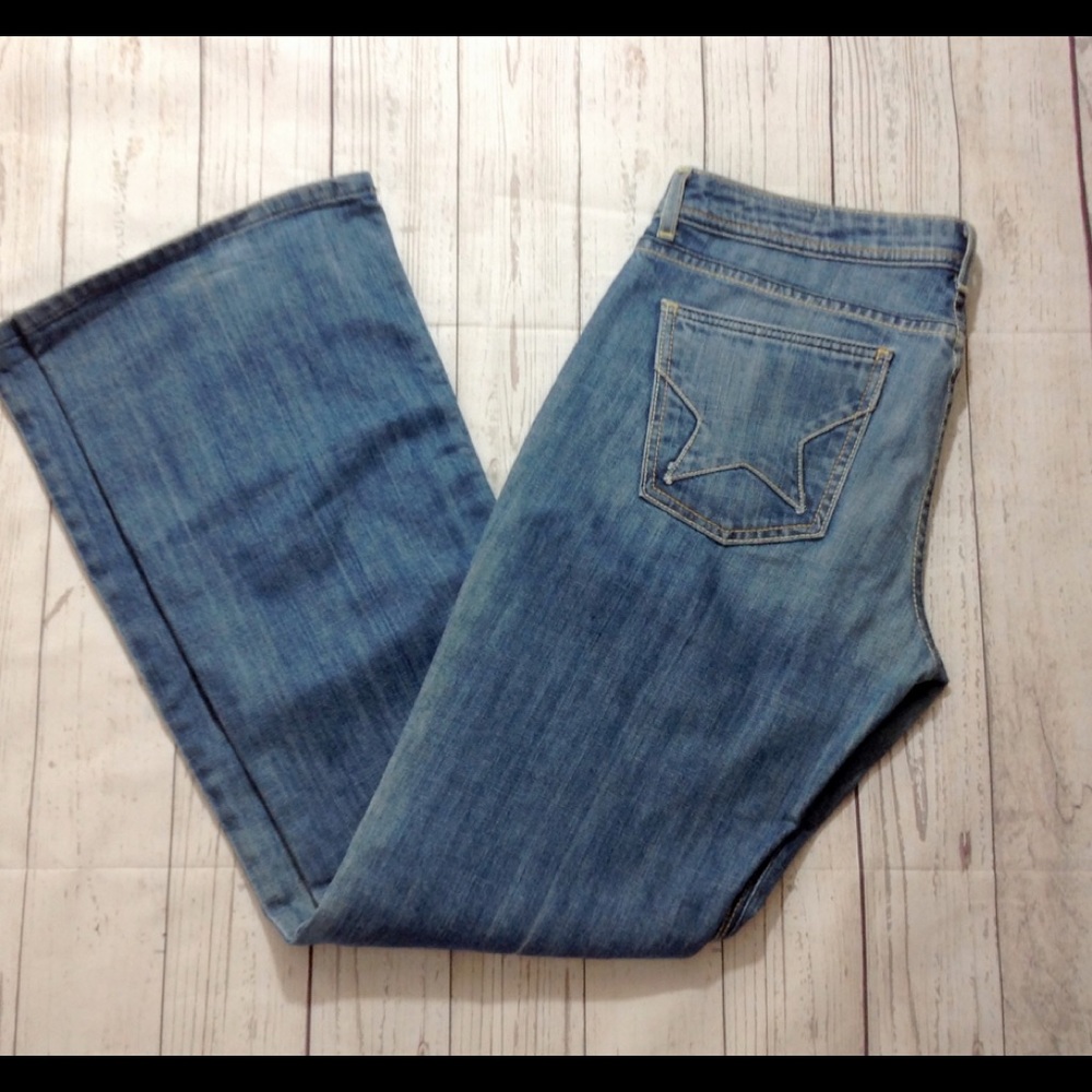 People's Liberation Womens Jeans Boot Cut Size 32